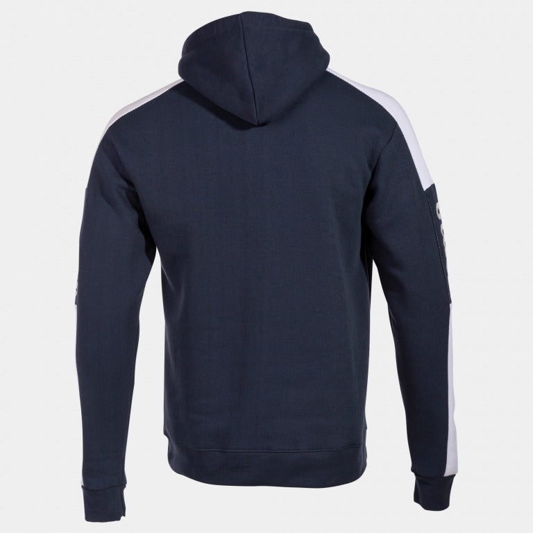 STREET HOODIE NAVY WHITE