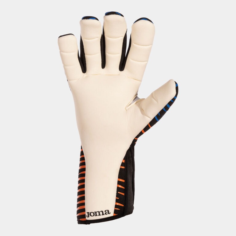 GK PANTHER GOALKEEPER GLOVES BLUE ORANGE BLACK