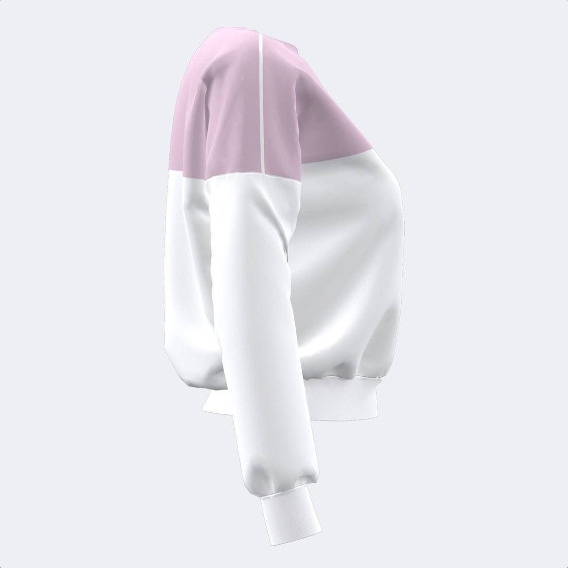 DAPHNE SWEATSHIRT WHITE PURPLE