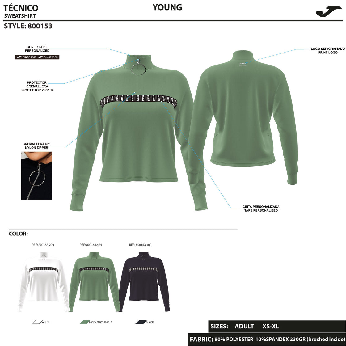 DAPHNE SWEATSHIRT BLACK