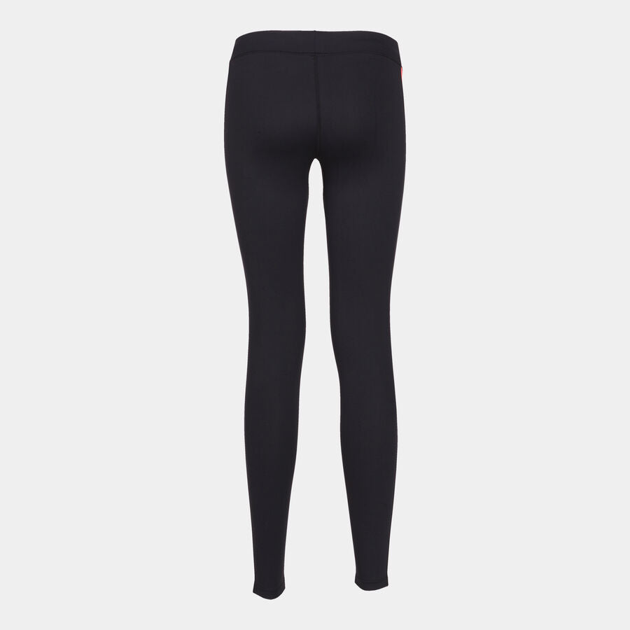 ASCONA LONG TIGHT BLACK-FLUOR CORAL